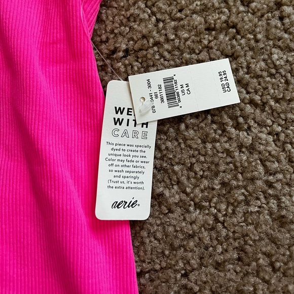 Pink aerie new tags tank top - Picture 3 of 4